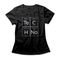 Camiseta Feminina Techno - Preto - Marca Studio Geek 