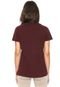 Camiseta Replay Choker Vinho - Marca Replay