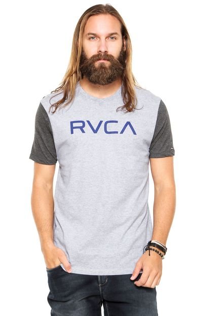 Camiseta RVCA Big Cinza - Marca RVCA