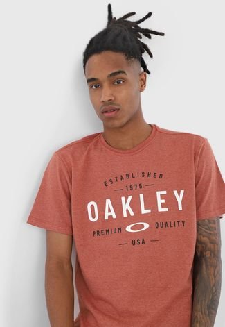 Camiseta Oakley Premium Quality Laranja