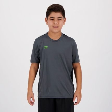 Camisa Penalty Storm UV VIII Juvenil Chumbo - Marca Penalty
