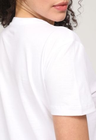 Camiseta Tommy Jeans Logo Branca - Compre Agora
