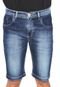 Bermuda Jeans Rock Blue Reta Azul - Marca Rock Blue