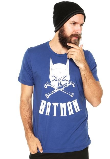 Camiseta Fashion Comics Batman Azul - Marca Fashion Comics