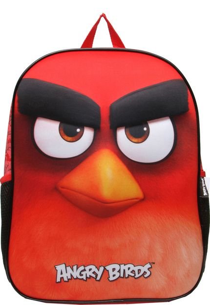 Mochila Santino 3D Angry Birds Vermelha - Marca Santino