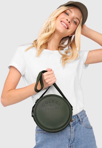 Bolsa Colcci Redonda Verde - Marca Colcci