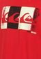 Camiseta Manga Curta  Quiksilver Bold Vermelha - Marca Quiksilver