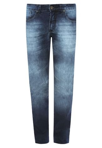 Calça Jeans Triton Reta Straight Gils New Azul