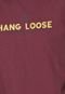 Camiseta Hang Loose Letitgo Vinho - Marca Hang Loose