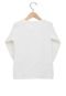 Blusa De Moletom Tricae Love It Branco - Marca Tricae