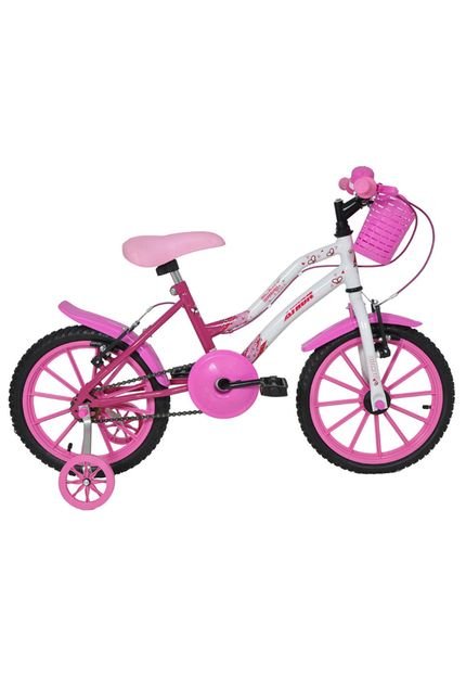Bicicleta infantil Aro 16  Baby Lux Rosa Athor - Marca Athor Bikes