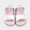 Sandália Infantil Bibi Baby Soft II Rosa e Branco de Marshmallow 1188098 20 - Marca Calçados Bibi
