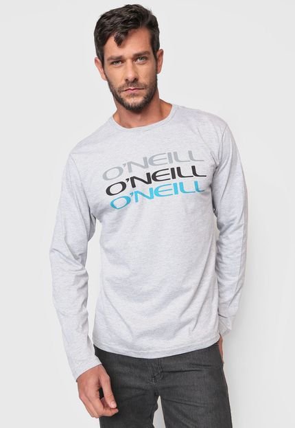 Camiseta O'Neill Logo Cinza - Marca O'Neill