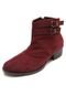 Bota FiveBlu Cano Baixo Vinho - Marca FiveBlu