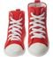 Tenis Infantil Desenho inseto Star Sapato Casual Menino Cano Alto Vermelho - Marca Minipasso