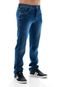 Calça Jeans Masculina  Arauto Slim Detalhe 3 Agulhas Azul - Marca ARAUTO JEANS