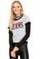 Camiseta Guess Jeans Puff Cinza - Marca Guess