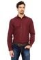 Camisa Dudalina Sport Slim Vinho - Marca Dudalina