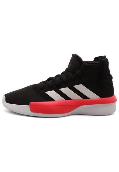 Tenis Basketball Negro Blanco Rojo adidas Performance Pro