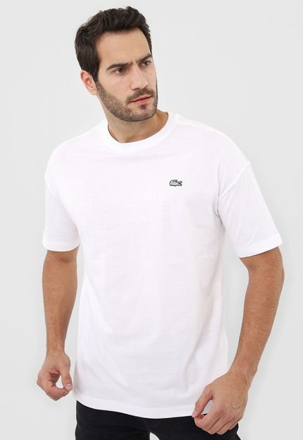 Camiseta Lacoste L!VE Logo Branca - Marca Lacoste