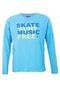 Camiseta Fatal Surf Skate Azul - Marca Fatal Surf