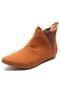 Bota DAFITI SHOES Recortes Caramelo - Marca DAFITI SHOES