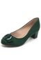 Scarpin Beira Rio Fivela Verde - Marca Beira Rio