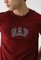 Camiseta GAP Reta Logo Vermelha - Marca GAP