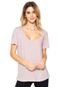 Camiseta Zoomp Decote U Rosa - Marca Zoomp