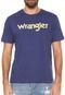 Camiseta Wrangler Basic Azul - Marca Wrangler