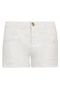 Short Canal Vazados Off-White - Marca Canal