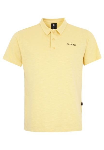 Camisa Polo Billabong Seenu Amarela - Marca Billabong