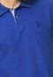 Camisa Polo Aleatory Estampada Azul - Marca Aleatory