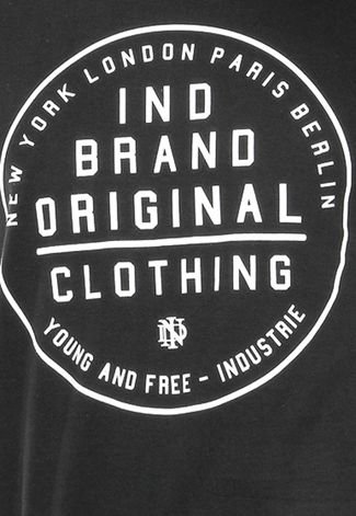 Camiseta Industrie Ind Brand Original Preto