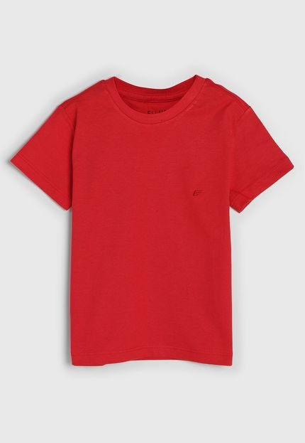 Camiseta Ellus Kids Infantil Logo Vermelha - Marca Ellus Kids