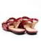 Sapato Unique Slingback Pedraria Vermelho Unique Vermelho - Marca Unique