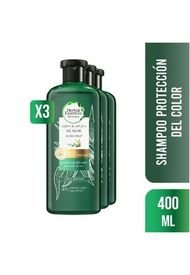 3 Shampoo Aloe & Alga 400ml Herbal Essences