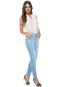 Calça Jeans Forum Skinny Destroyed Azul - Marca Forum
