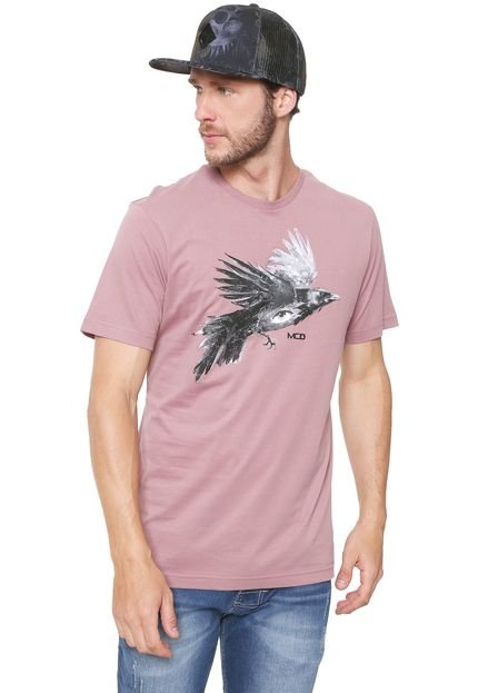 Camiseta MCD Crow Rosa - Marca MCD