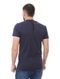 Camiseta Calvin Klein Swimwear Masculina V-Neck Slim Fit Logo Azul Marinho - Marca Calvin Klein