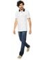Camisa Polo Tommy Hilfiger Regular Fit Premium Piquê Branca - Marca Tommy Hilfiger