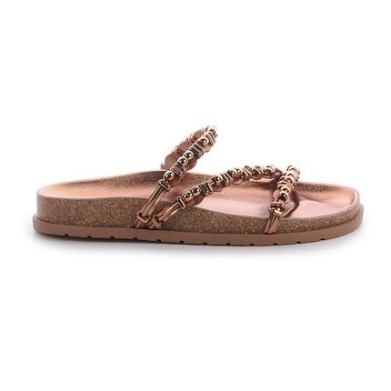 Flat Cammy Bronze Bronze - Marca Damannu Shoes