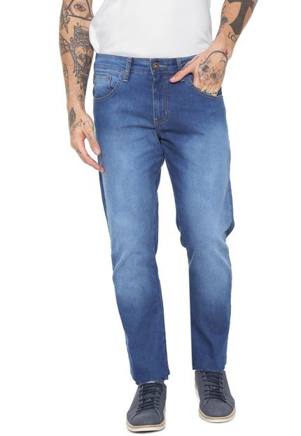 Calça Jeans Triton Slim John Azul - Marca Triton