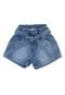 Shorts Jeans Bebê Menina Clochard Confort Azul - Marca Crawling