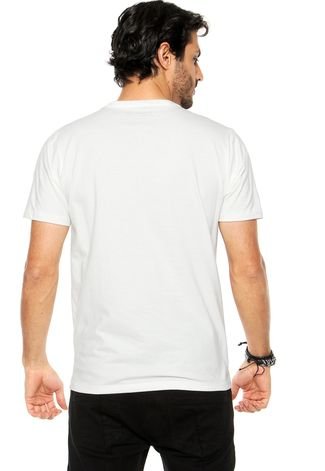 Camiseta Colcci Estampada Bege