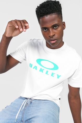 Camiseta Oakley O-Bark SS Tee Branco