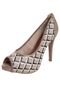 Peep Toe Crysalis Bege - Marca Crysalis