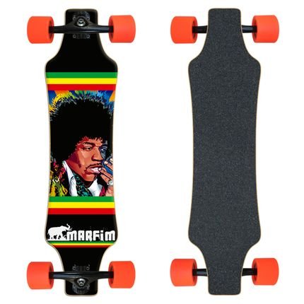 Menor preço em Skate Longboard completo Marfim - Hendrix