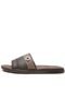 Chinelo Slide Cartago Firenze Marrom - Marca Cartago