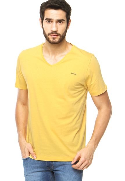 Camiseta Sommer Reta Amarela - Marca Sommer